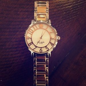 Kate Spade Rose Gramercy Gold/Silver Watch